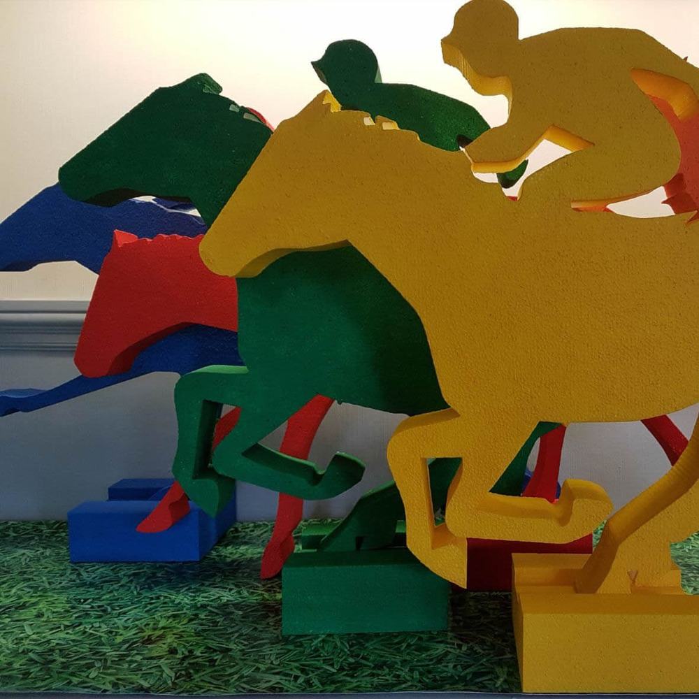 Bespoke polystyrene project for a client event