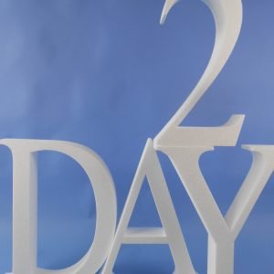 Polystyrene Numbers and Letters 600mm High